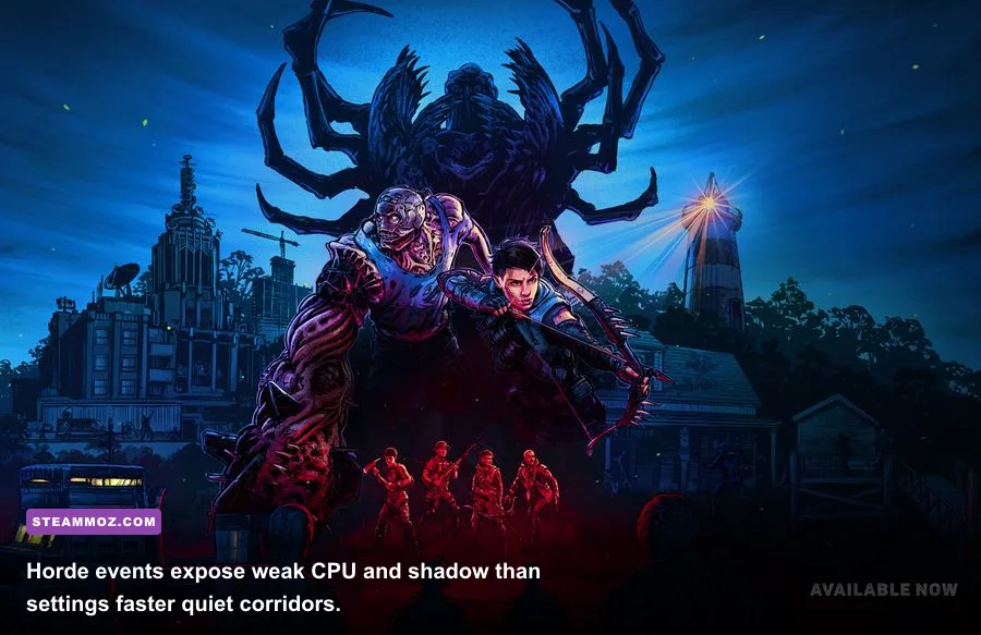 Evangelo battling Ridden during a Back 4 Blood horde event