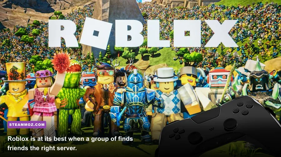 Players enjoying a multiplayer Roblox experience together on PC