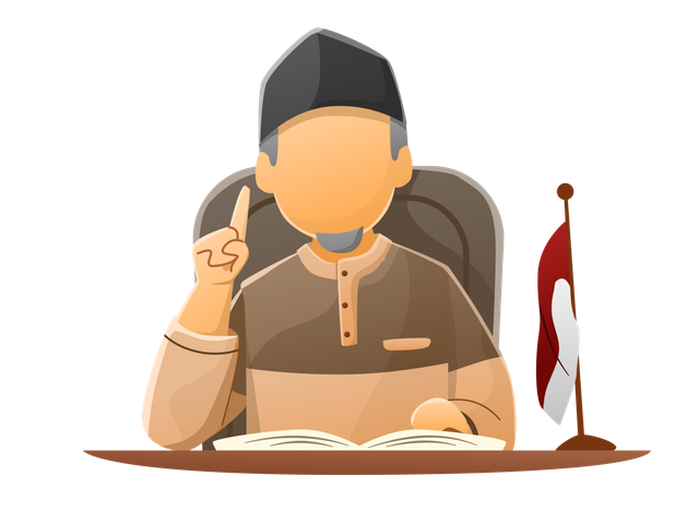 Vector Ustadz