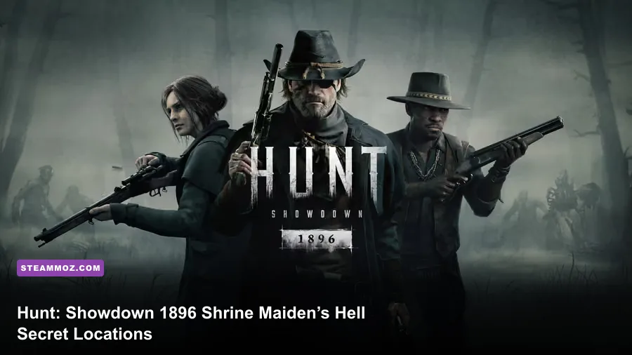 Hunt Showdown 1896 Shrine Maiden's Hell shrine location at night
