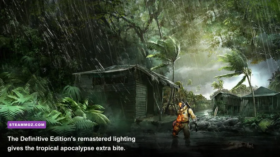 Dead Island Riptide Definitive Edition PC gameplay during zombie combat