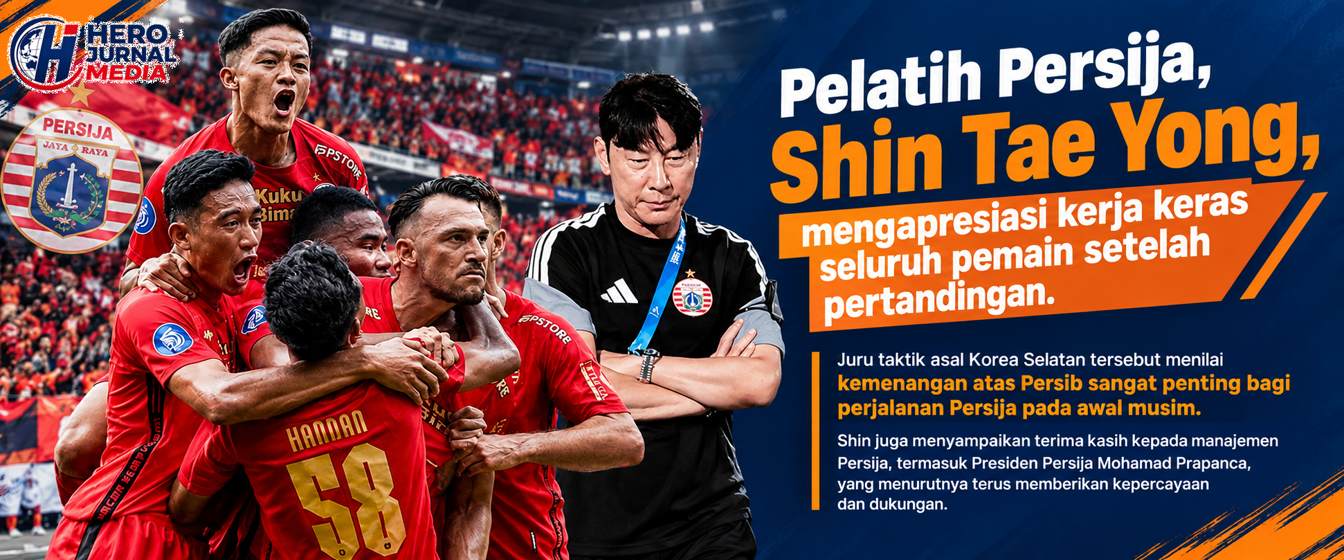 0 A Persija Celebration with Shin Tae yong