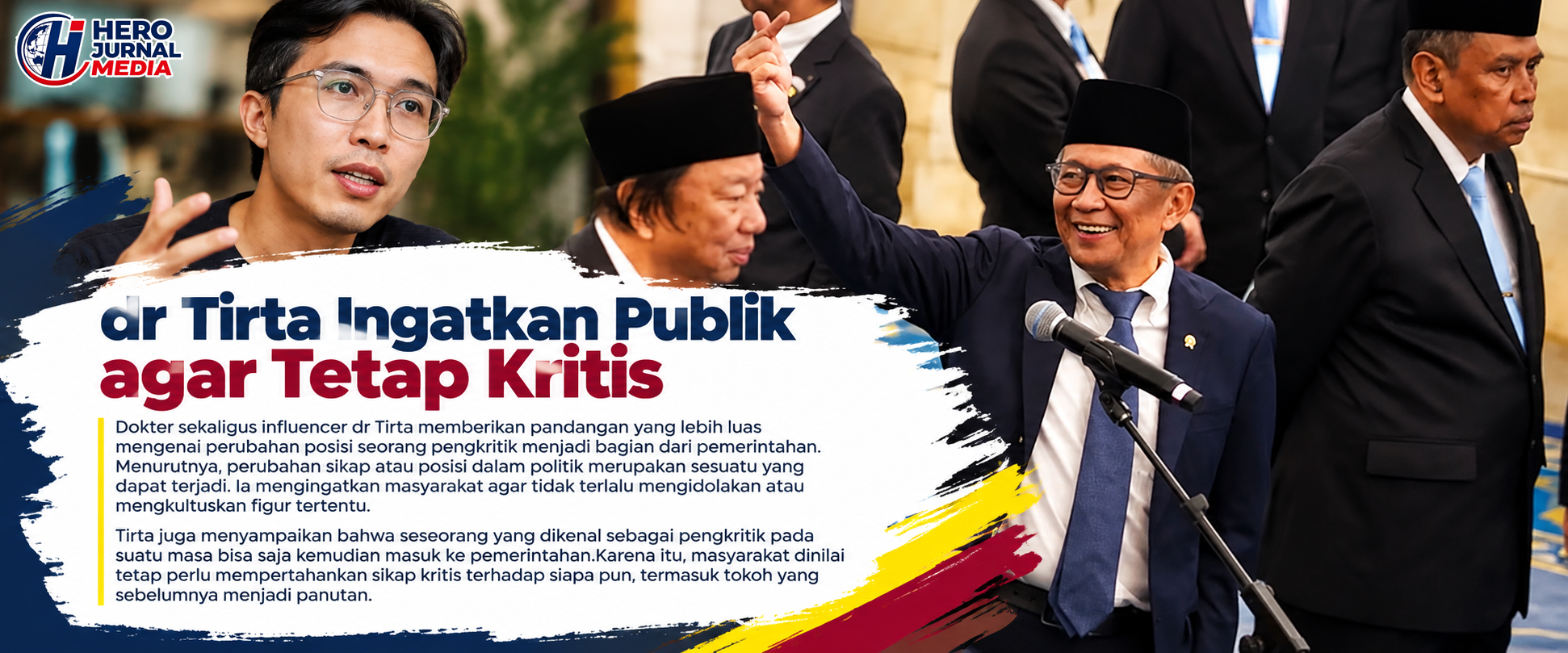 0 A dr Tirta Ingatkan Publik Tetap Kriti S
