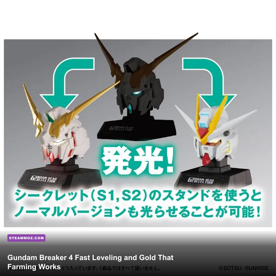 Custom Gunpla fighting enemies in Gundam Breaker 4