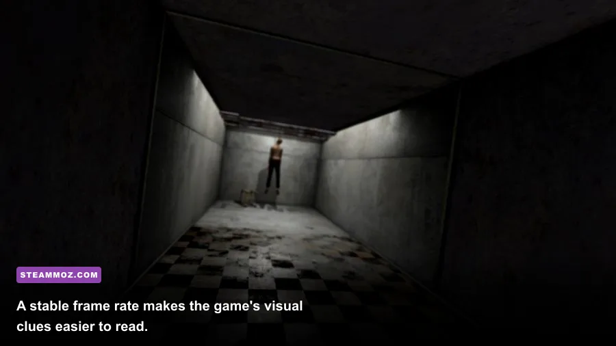 Decay The Mare Steam gameplay in a dimly lit corridor