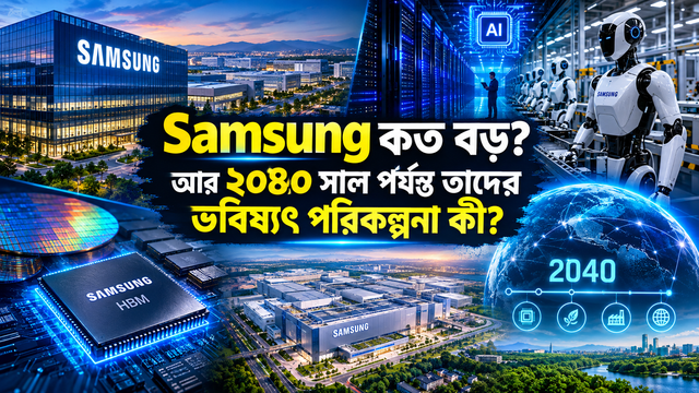 Samsung কত বড়? আর ২০৪০ সাল পর্যন্ত তাদের ভবিষ্যৎ পরিকল্পনা কী?