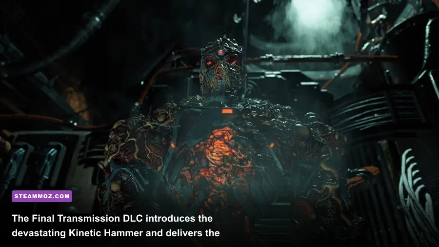 Jacob Lee using the Kinetic Hammer weapon in the Final Transmission DLC