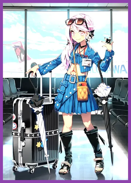 Fate Grand Order event reward screen featuring a welfare Servant