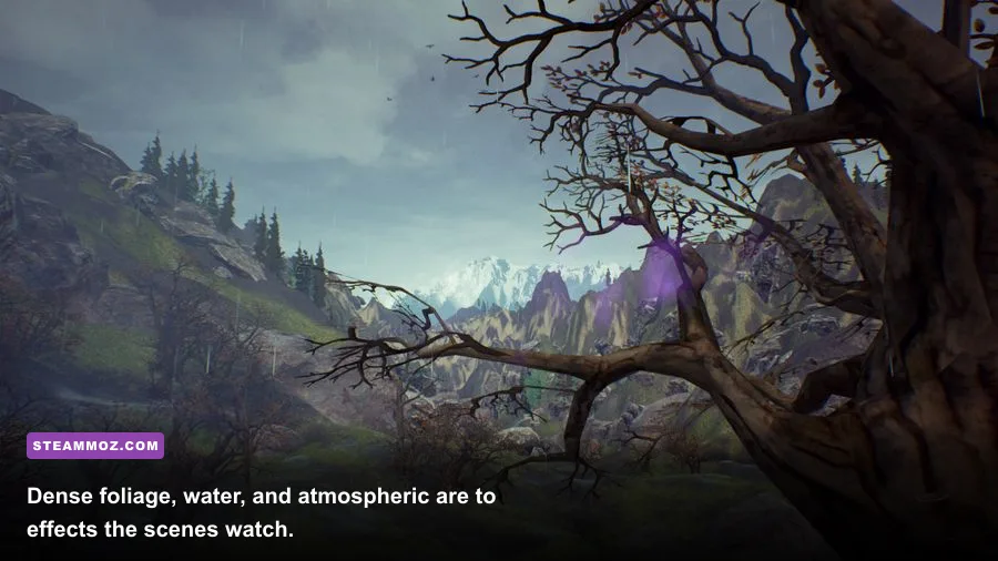 Drizzlepath Genie waterfall and forest walking path screenshot