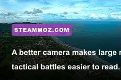 Wide tactical battlefield view in Age of Wonders 4 with multiple units positioned