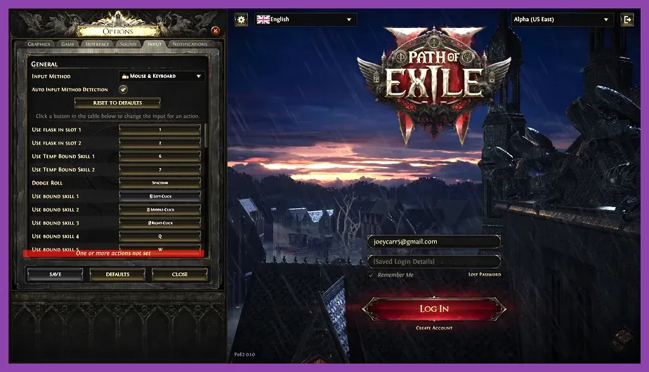 Detailed view of Path of Exile 2 graphics options menu