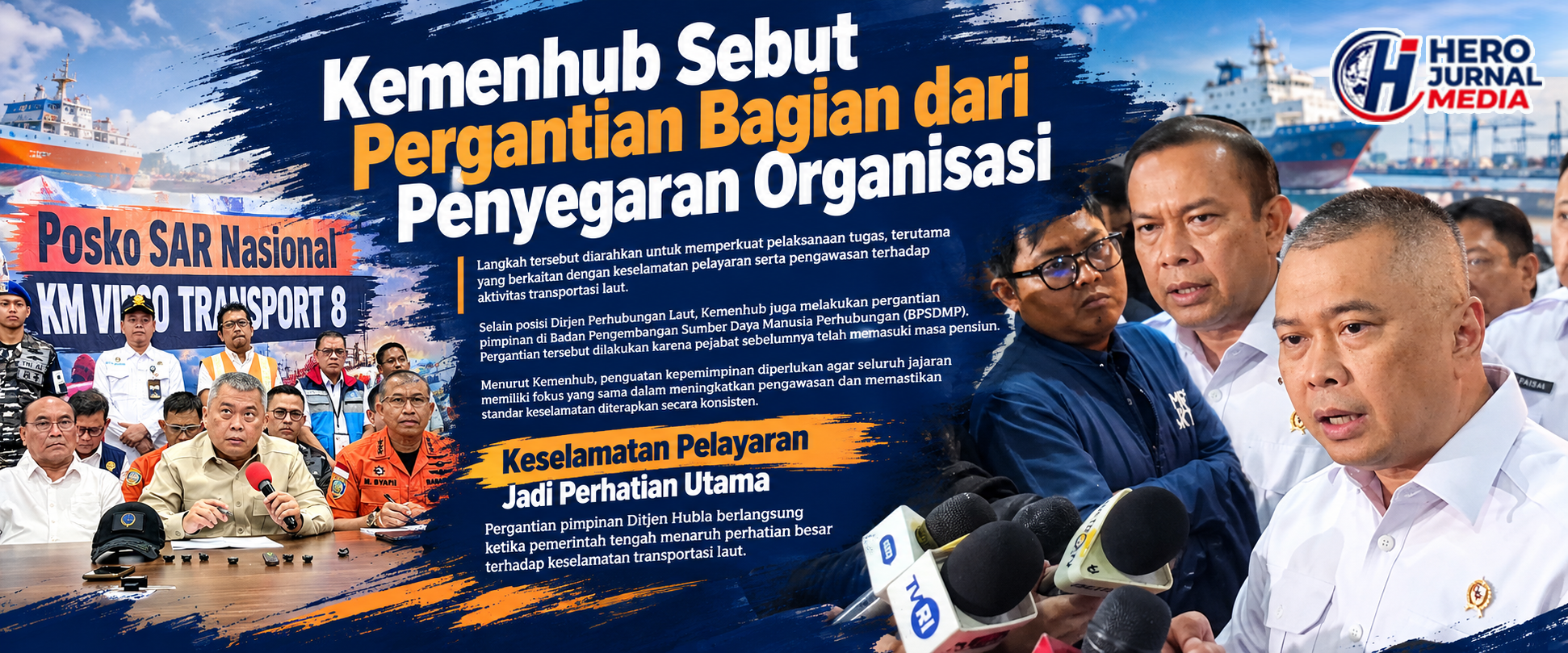 0 A Kemenhub Soroti Keselamatan Pelayaran