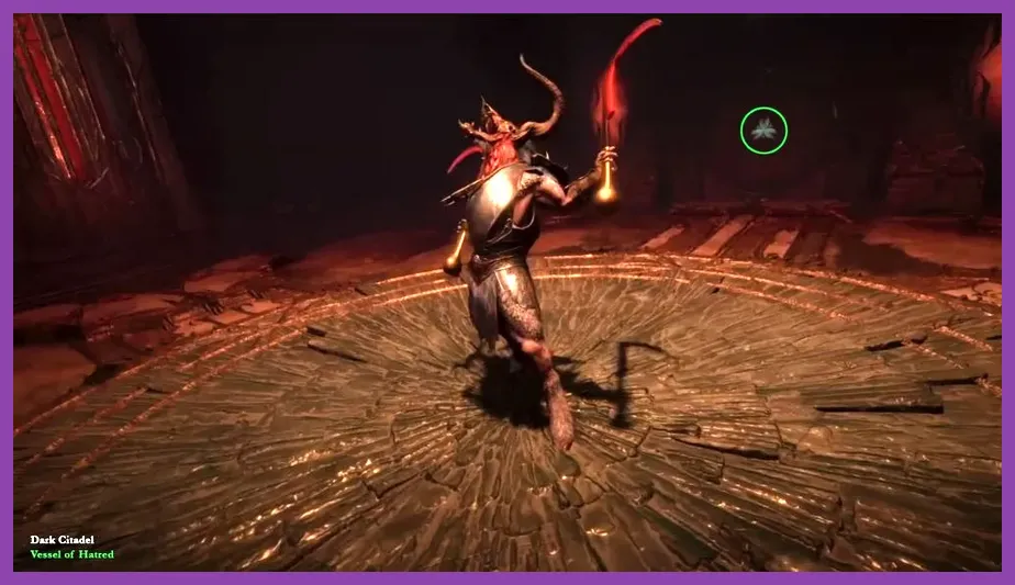 Players fighting inside the Dark Citadel raid in Diablo 4