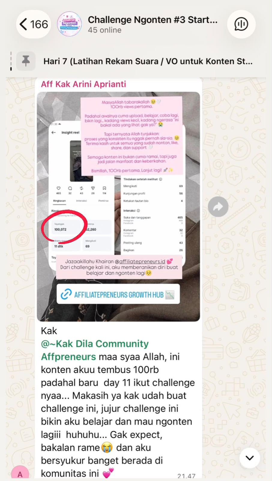 Testimoni FastTrack Ngonten 6