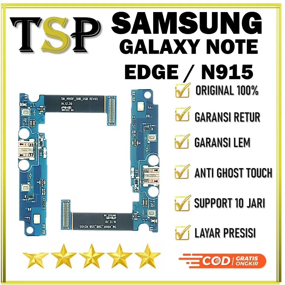FLEXIBEL / FLEXIBLE / FLEKSIBEL C/C+UI BOARD+MIC+HF+HOME BUTTON+SENSOR BACK SAMSUNG GALAXY NOTE EDGE / N915 ORIGINAL