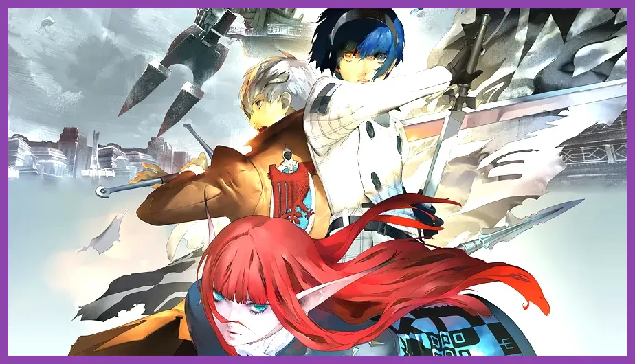 Hulkenberg wielding Gae Bolg as a Royal Knight in Metaphor ReFantazio