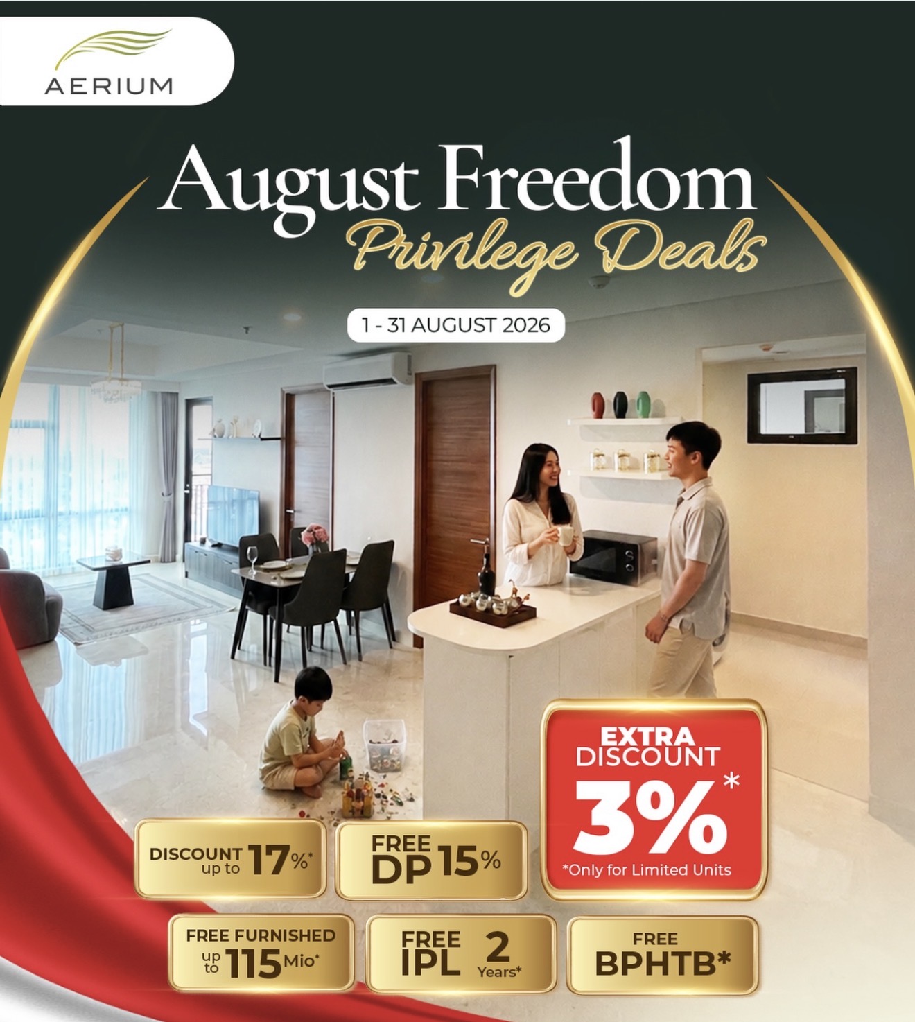 Promo Aerium Residence - Sinarmas Land