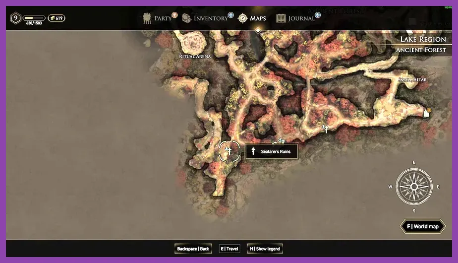 Helden's Fall 2 Dendralis Ruins hidden ancient temple interior