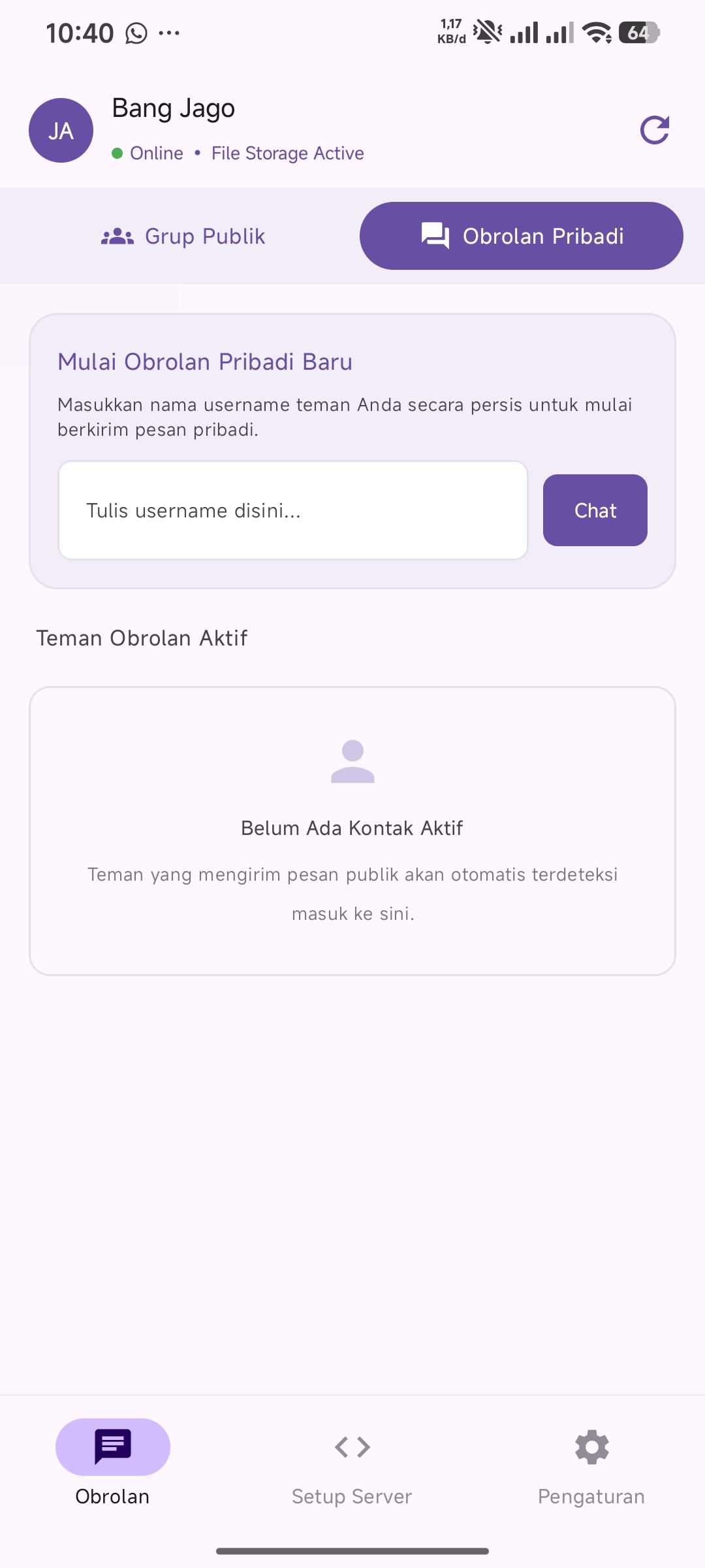 CHATING GLOBAL Screenshot