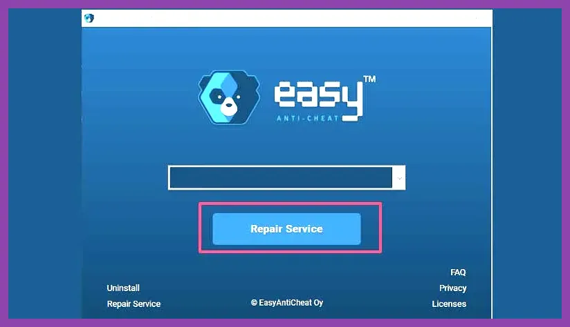 Easy Anti-Cheat repair tool for Apex Legends on Windows PC