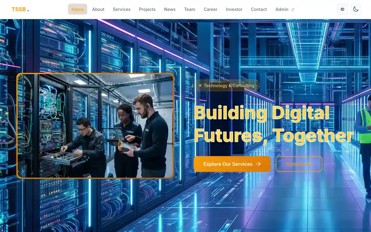 Membangun website TSSB