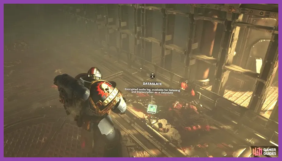 Adeptus Mechanicus interior in Space Marine 2 Machinus Divinitus mission
