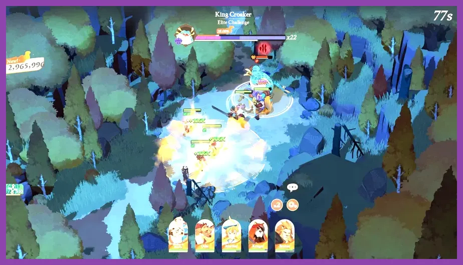 AFK Journey Dream Realm boss fight battle interface