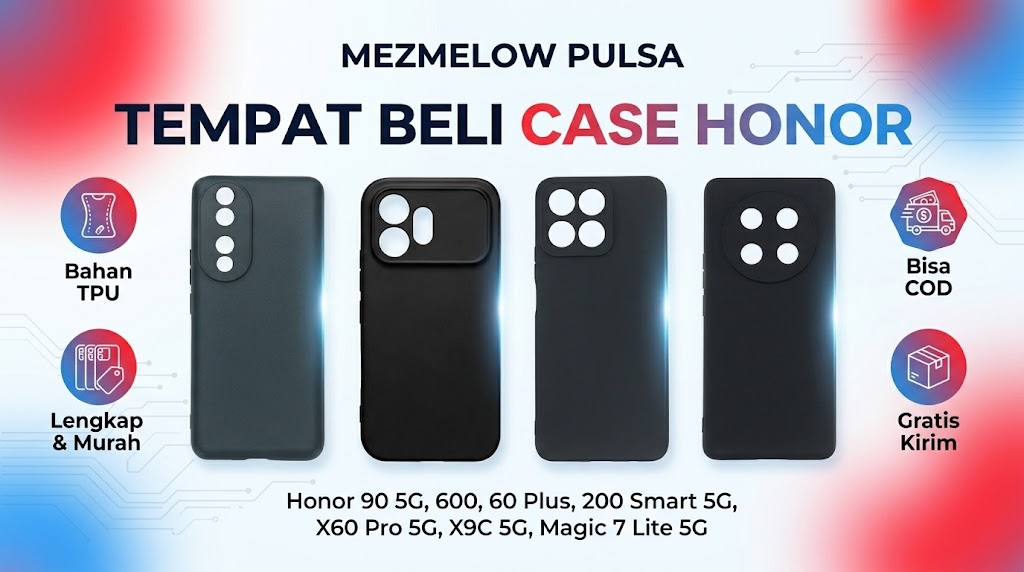 MezmeLow Pulsa: Tempat Beli Case Honor Magic 8 5G MURAH di BATU , MALANG JAWA TIMUR  — Bisa COD & Gratis Kirim!