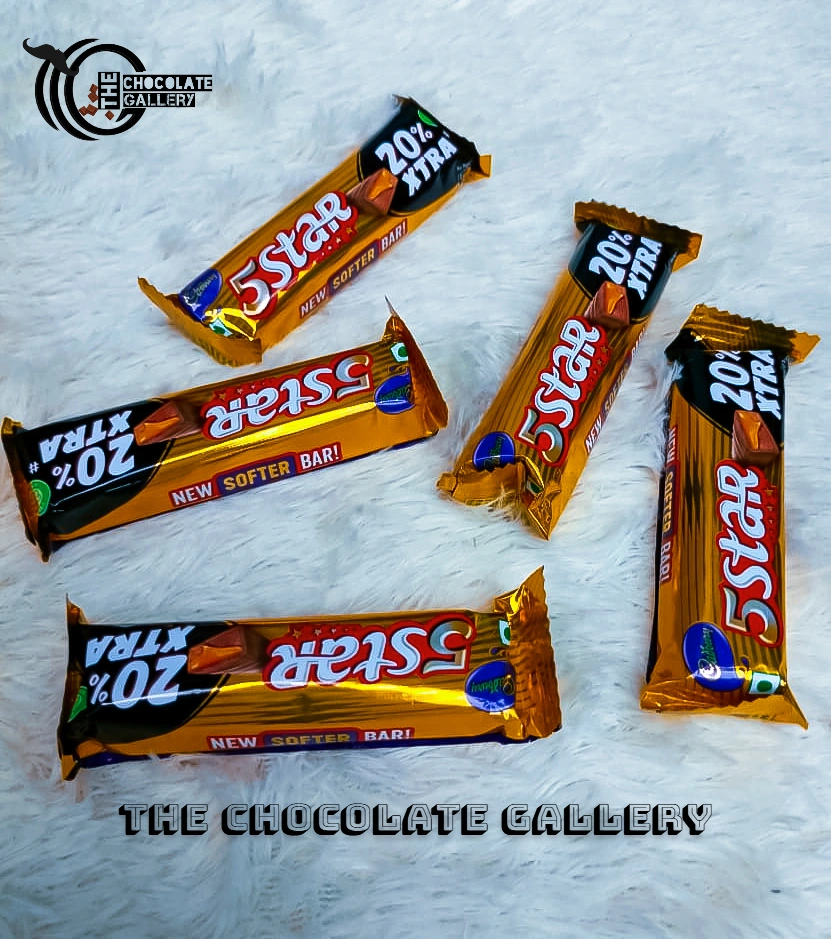 5Star Caramel Nougat Milk Chocolate Bar
