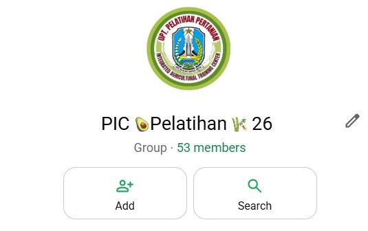 WA Grup PIC Pelatihan