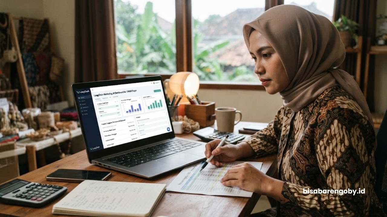 Pemilik bisnis ritel memproyeksikan anggaran harga AI Marketing untuk UMKM di Bogor berbasis LangChain