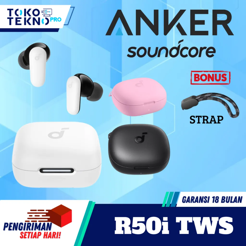 Anker Soundcore R50i / R50i NC Earbuds Adaptive Noise Canceling Headset