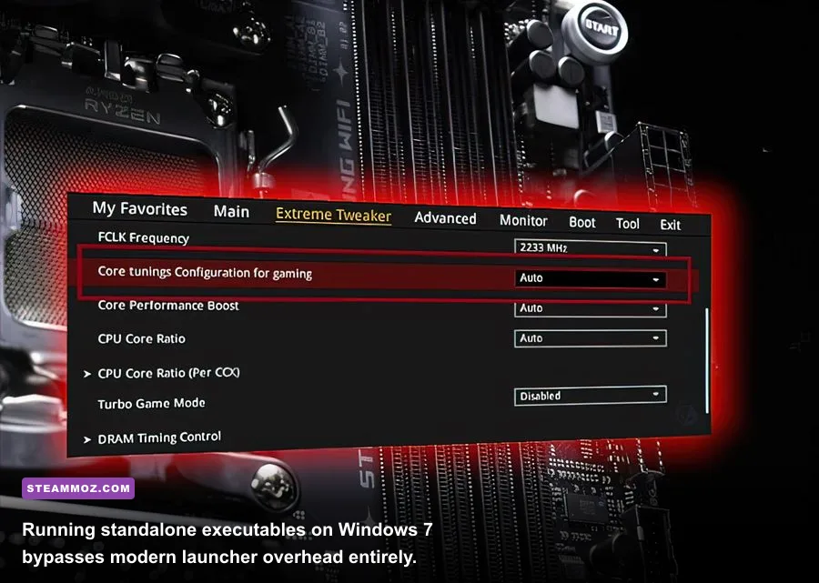 Detailed system tuning and display settings for running legacy PC freeware