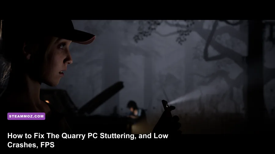 Teenage counselors around a campfire in The Quarry on PC