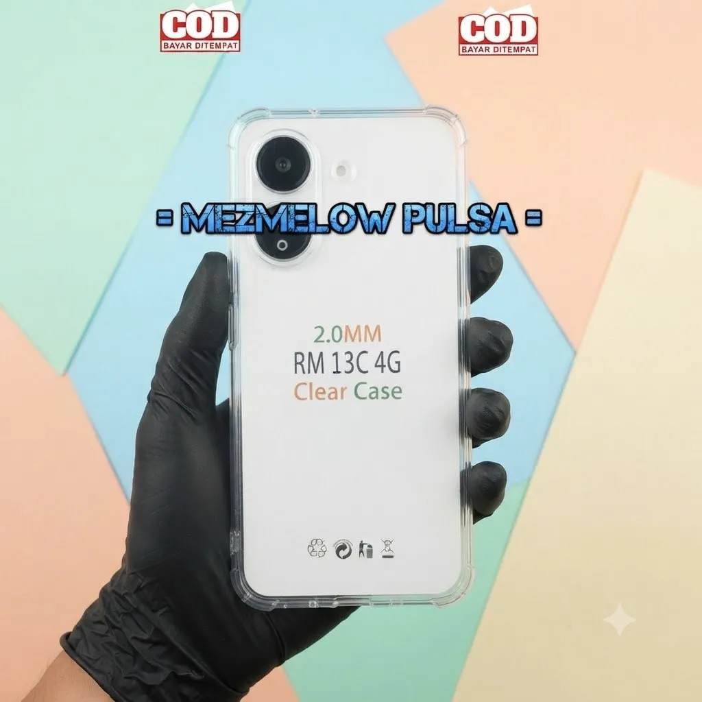 Caseng Casing Softcase Transparant Clear Case XIAOMI REDMI 13C / XIAOMI POCO C65