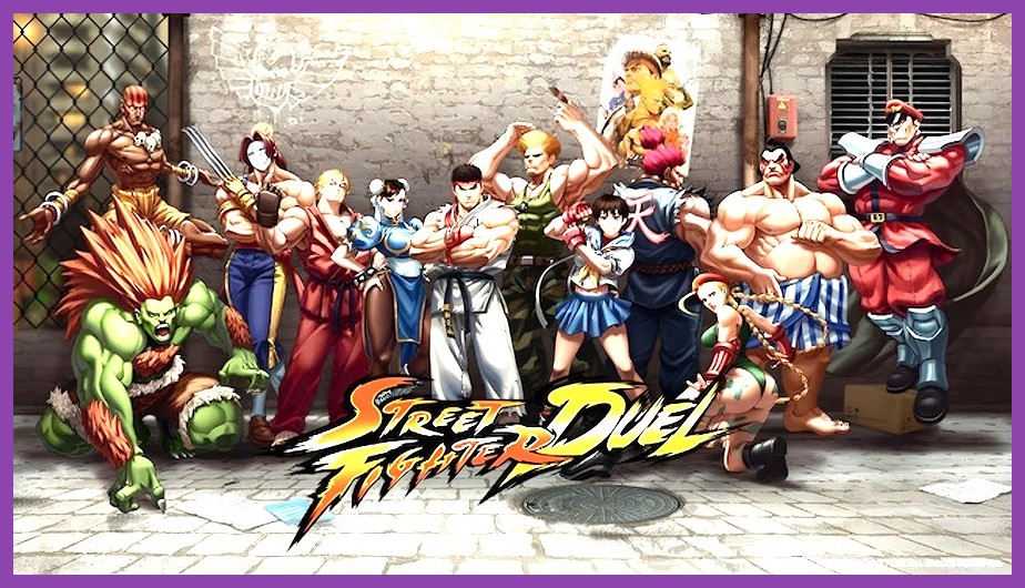 Gameplay clip of a boss fight in Street Fighter Duel
