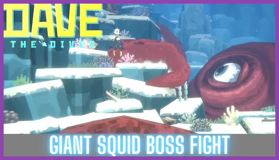 Boss encounter in Dave the Diver