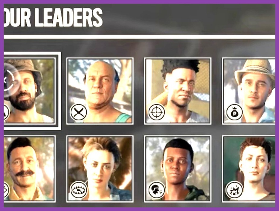 Los Bandidos command board in Far Cry 6 base camp