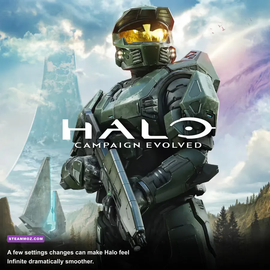 Halo Infinite PC graphics settings menu with performance options