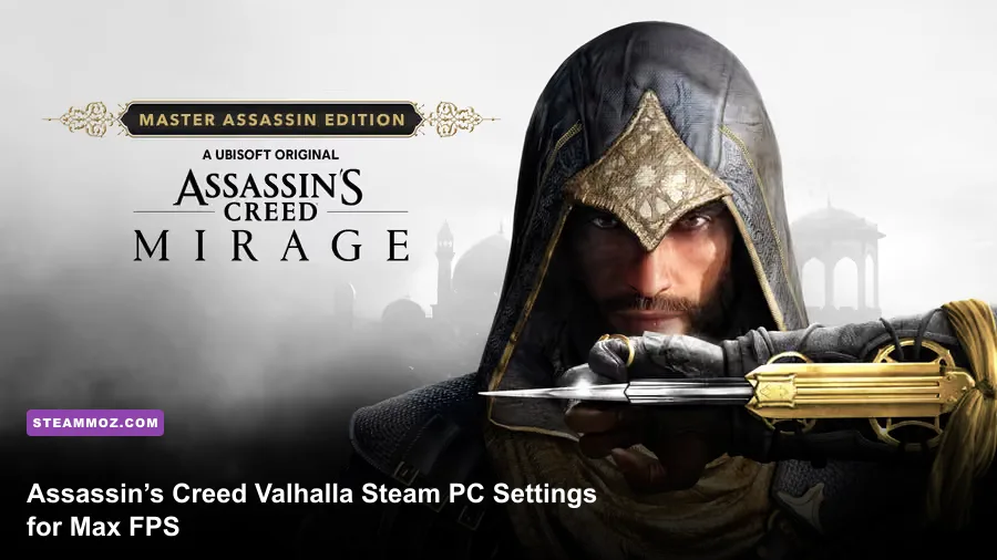 Eivor standing in the English countryside in Assassin's Creed Valhalla on PC