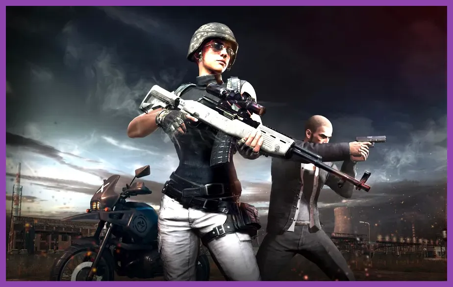 PUBG Mobile squad driving vehicle for fast zone rotation