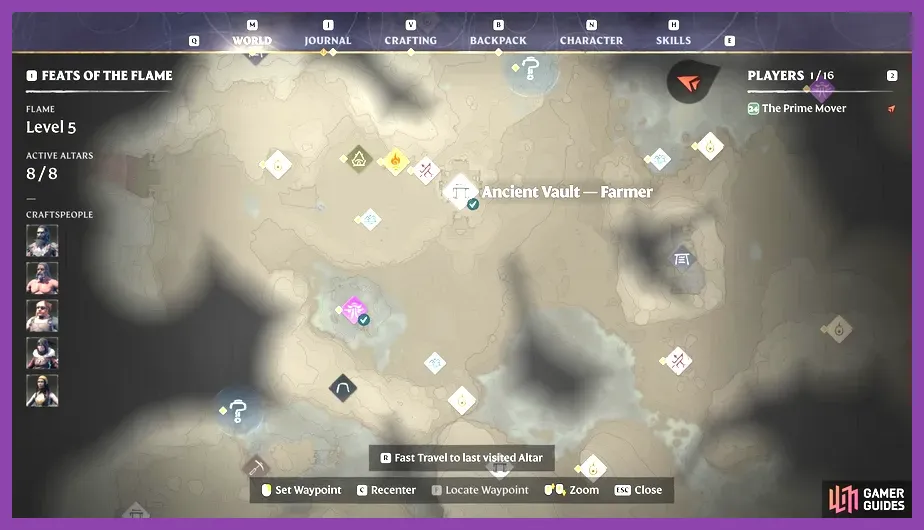 Enshrouded Farmer NPC unlock