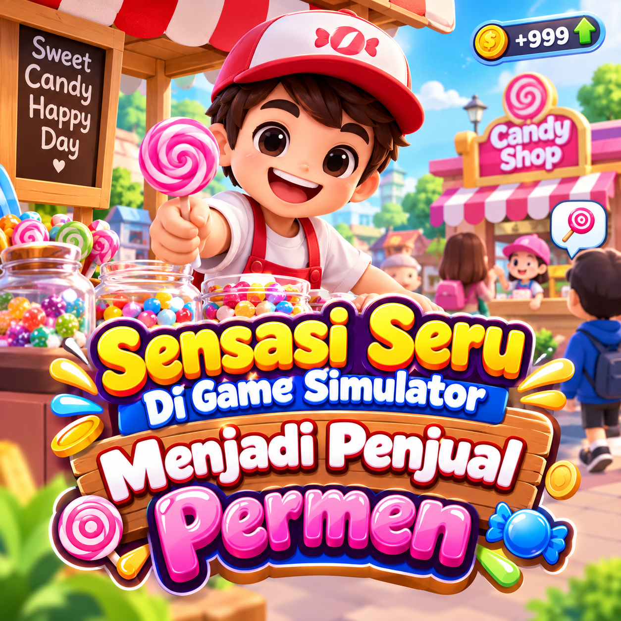 HUJANWIN : Sensasi Seru Di HUJAN WIN Game Simulator Menjadi Penjual Permen
