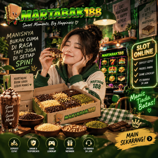 Banner Martabak188 dengan tema martabak dan permainan slot