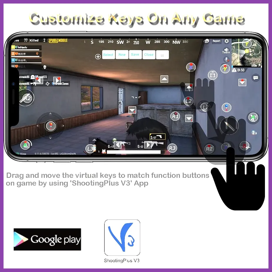Mapping a controller to mobile games on Android