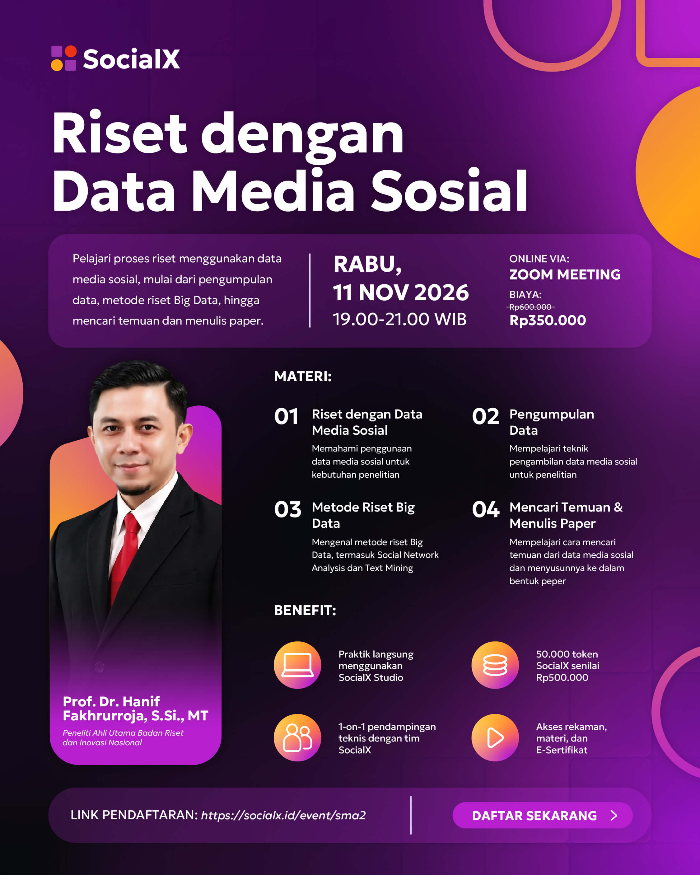Riset dengan Data Media Sosial