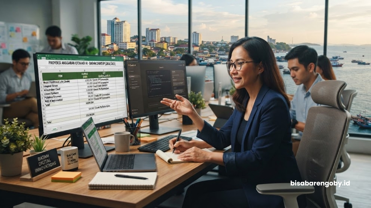 Chief Technology Officer memproyeksikan alokasi anggaran sebelum menghitung biaya AI Automation untuk startup di Batam berbasis Claude