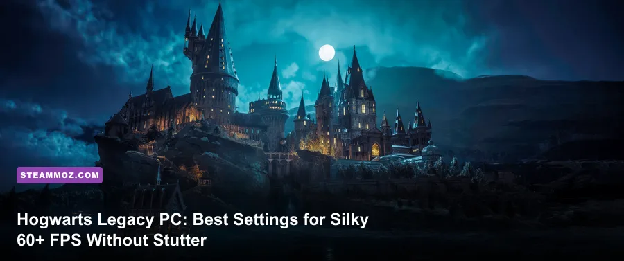 Hogwarts Legacy breathtaking castle exterior rendered on PC at high resolution