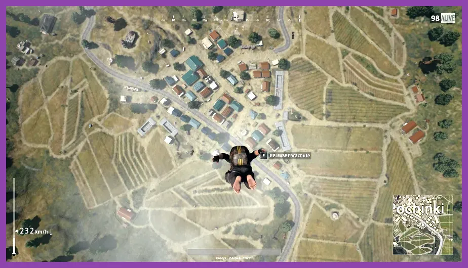 PUBG Mobile Erangel loot locations including School and Pochinki