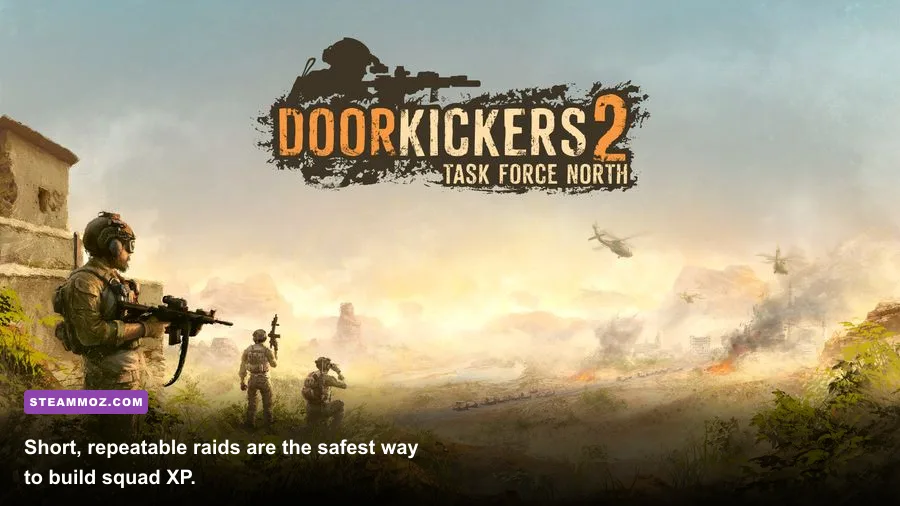 Door Kickers 2 Rangers completing a fast campaign raid